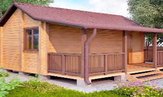 Проекты бань из пеноблоков от 3682 рублей в Донецке - Кампрок | Услуги под ключ
