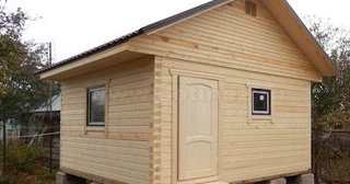 Строительство бань из клееного бруса под ключ в Донецке - Кампрок от 136760 рублей